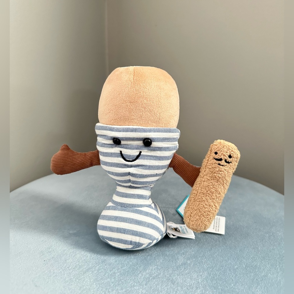 Jellycat Eggetha Egg & Lance Soldier